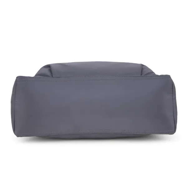 Signature_Grey_Faux_Leather_Dual_Handle_Multi_Compartment_Shoulder_Bag_For_Women