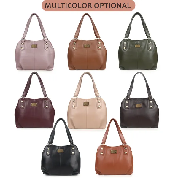 Signature_Multicolor_Faux_Leather_Metal_Hardware_Handbag_For_Women