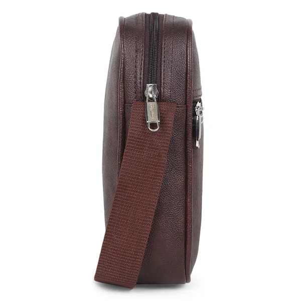 Signature_Brown_Vegan_Leather_Multi_Compartment_Sling_Bag