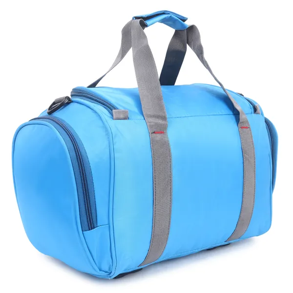 Signature_Blue_Fabric_Adjustable_Strap_Gym_Duffel_Bag_For_Men_And_Women