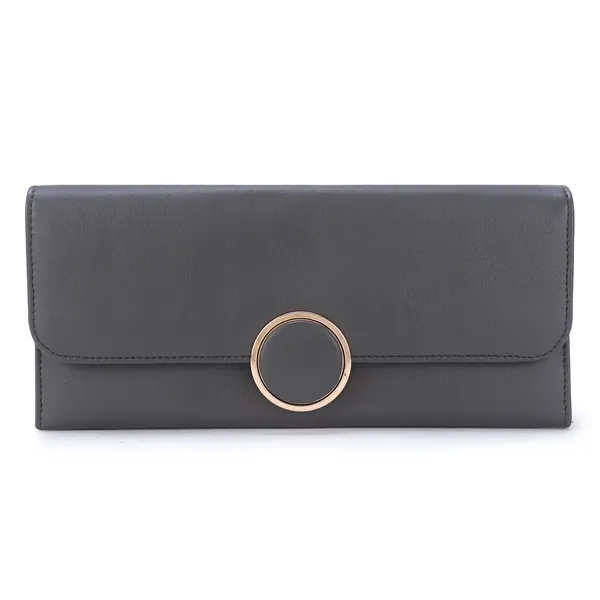 Signature_Grey_Faux_Leather_Ring_Detail_Wallet_For_Women
