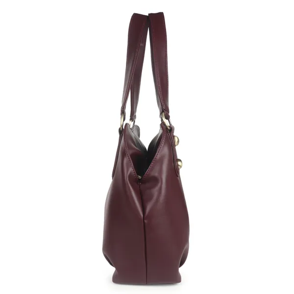 Signature_Faux_Leather_Multi_Compartment_Metallic_Zip_Handbag