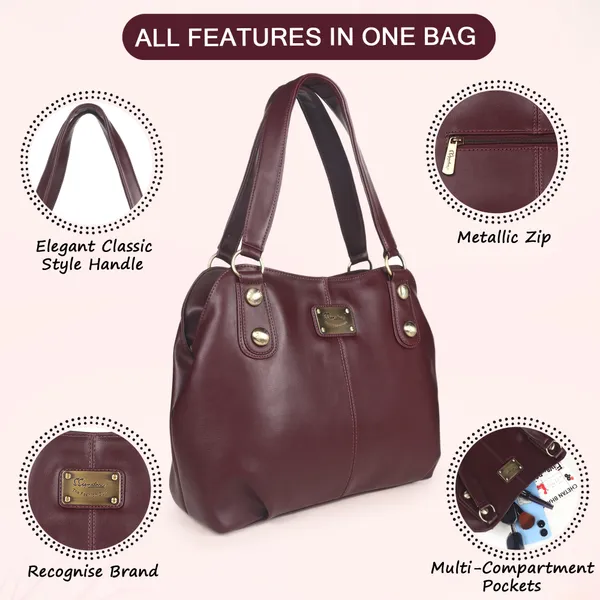 Signature_Faux_Leather_Multi_Compartment_Metallic_Zip_Handbag