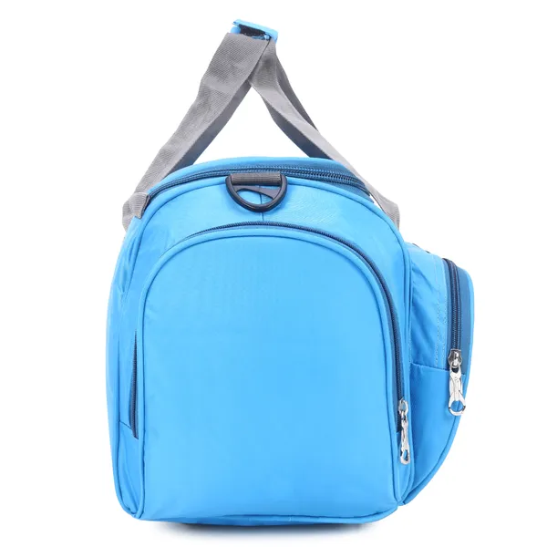 Signature_Blue_Fabric_Adjustable_Strap_Gym_Duffel_Bag_For_Men_And_Women