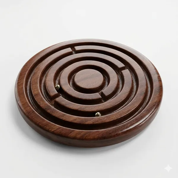 Shaping_Hnads_Stylish_Premium_5_Diameter_Labyrinth_Board_Game_Ball_In_Maze_Puzzel_Toys_Made_By_Natural_Wood_Hand_Finished_With_3_Metal_Balls_Ideal_For_Kids_Adults_Birthday_Gifts_Games