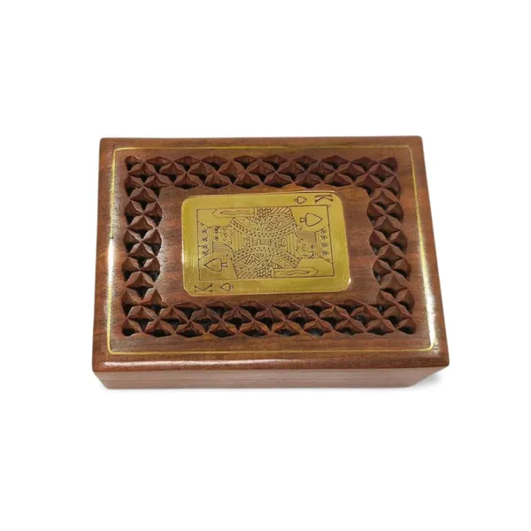 Premium_Handmade_Wooden_1_Pack_Jaali_Play_Card_Holder_Box_With_Brass_Inlay_And_Brass_Plate_With_Single_Card_Deck_Storage_Designed_For_All_Ages_For_Best_Gifitng_And_Games
