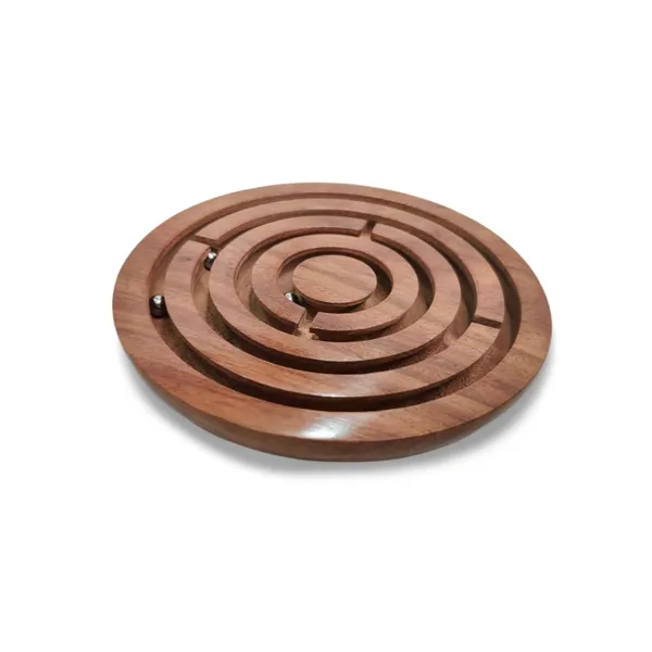 Shaping_Hnads_Stylish_Premium_4_Diameter_Labyrinth_Board_Game_Ball_In_Maze_Puzzel_Toys_Made_By_Natural_Wood_Hand_Finished_With_3_Metal_Balls_Ideal_For_Kids_Adults_Birthday_Gifts_Games