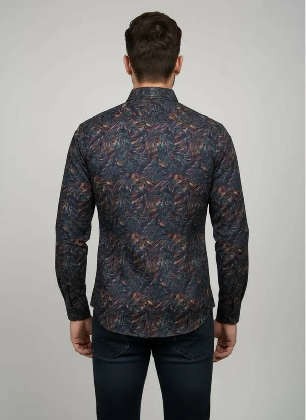 Dark_Green_Cotton_Shirt_For_Men
