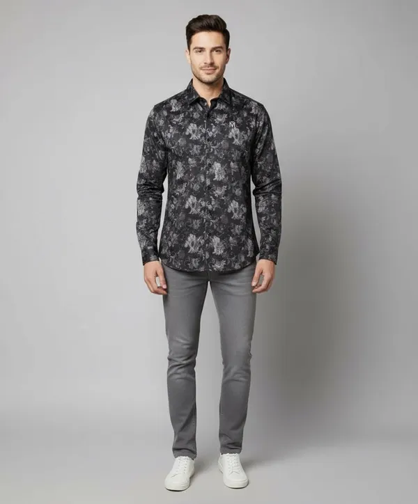 Black_Cotton_Shirt_For_Men