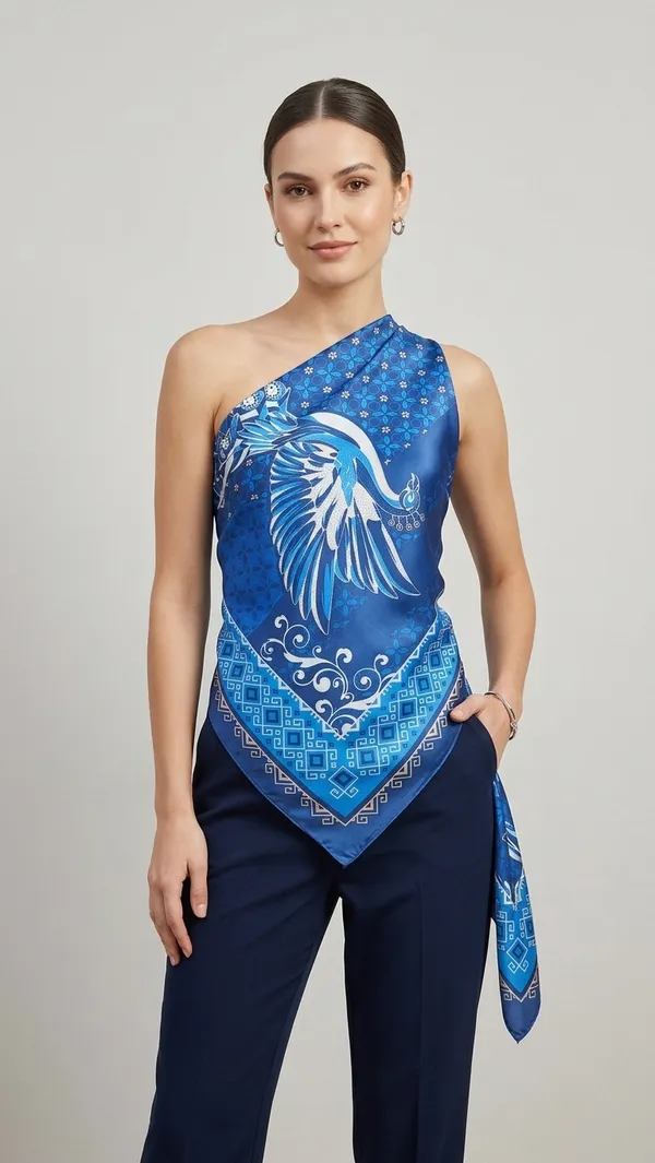 KAHERI_Women_Satin_Silk_Printed_Scarf_(100_x_100_cm,_Blue)_01