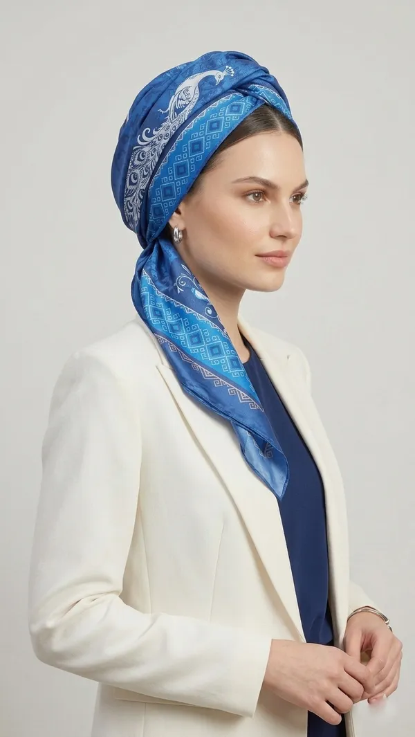 KAHERI_Women_Satin_Silk_Printed_Scarf_(100_x_100_cm,_Blue)_01