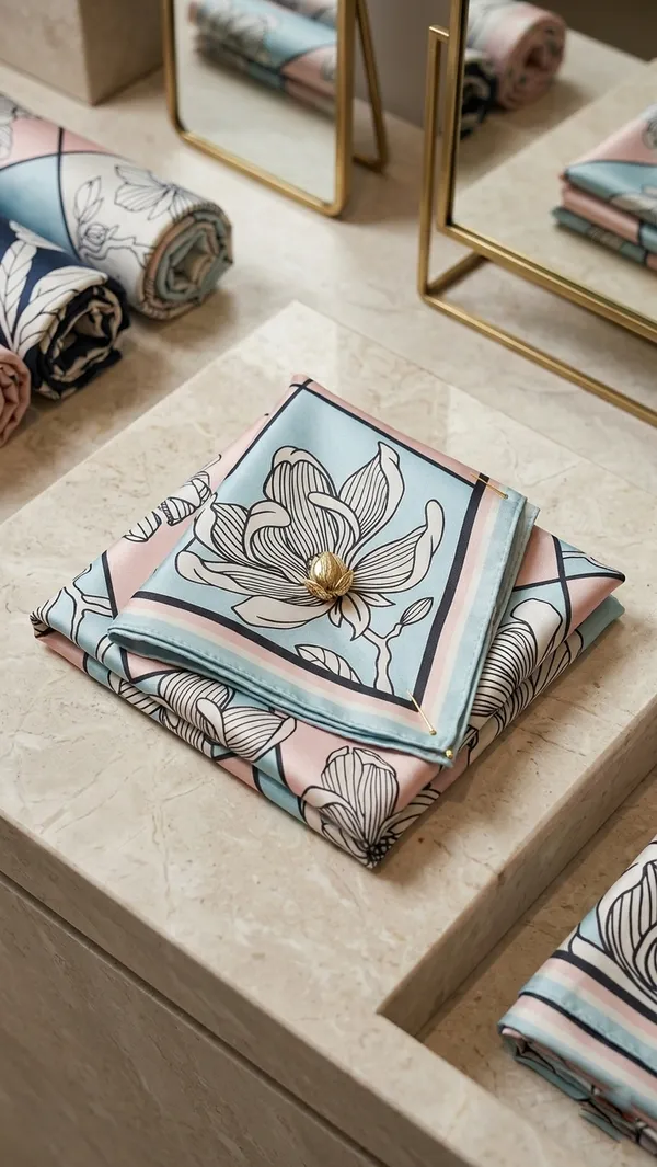 KAHERI_Women_Satin_Silk_Printed_Scarf_(100_x_100_cm,_Sky_Blue_&_Peach)_04