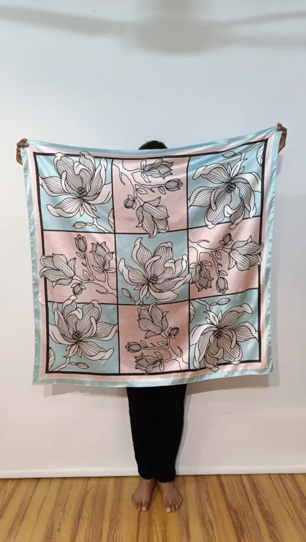 KAHERI_Women_Satin_Silk_Printed_Scarf_(100_x_100_cm,_Sky_Blue_&_Peach)_04