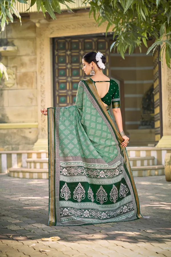 Kaheri_Saree_:_Premium_Mal_Cotton_Saree_with_Royal_Dark_Green_Pallu_Zalak