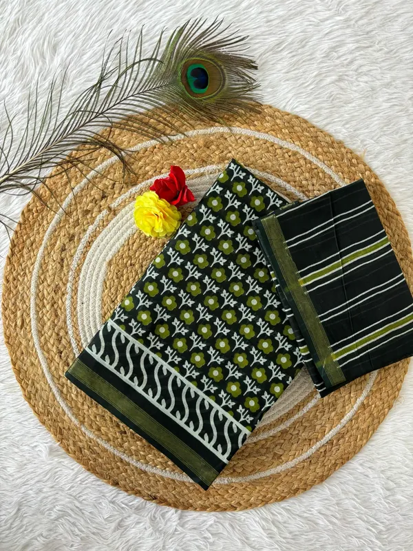 Kaheri_Enterprise-Maheshwari_Silk_Pure_Cotton_Saree_with_Traditional_Border_mendi
