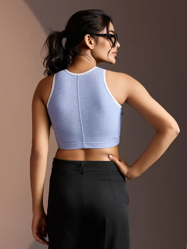 Kaheri_Solid_Women's_Sky_Blue_Melange_High-Impact_Sports_Bra_UV-008_Melange_Blue