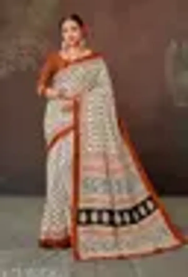 Baguru_Pari_Pure_Heavy_Mul_Cotton_Saree_Chiku_Brown