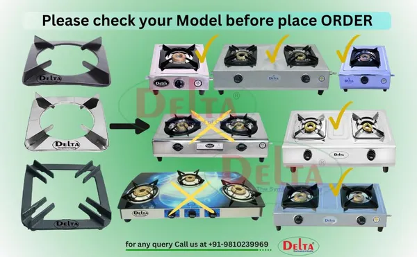 Delta_Gas_Stove_Spare_Parts_Black_Powder_Coated_Heavy_Square_Shape_Pan_Support_Stand_For_Universal_Steel_Body_Standard_Size_19_X_19_Cm_And_Diagnol_Pin_To_22_Pack_Of_1