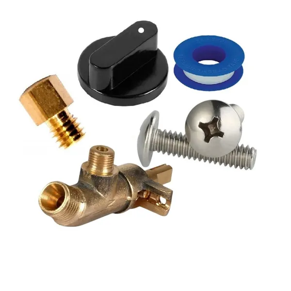 Delta_Gas_Stove_Part_Lpg_Cock_Valve_With_Jet_For_Small_Burner_Of_Glass_Top_Pack_1_Set