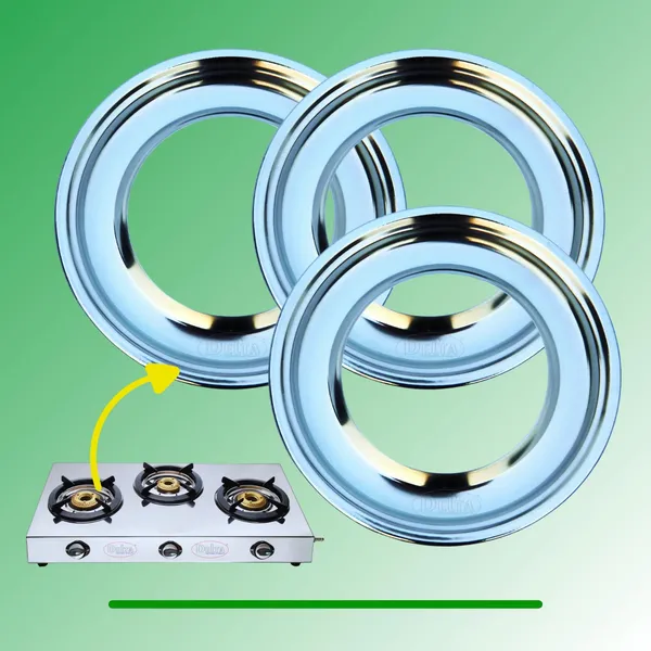 Delta_Gas_Stove_Parts_Stainless_Steel_Round_Dip_Spill_Tray_For_Universal_Body_Size_17X17_Cm_Pack_Of_3