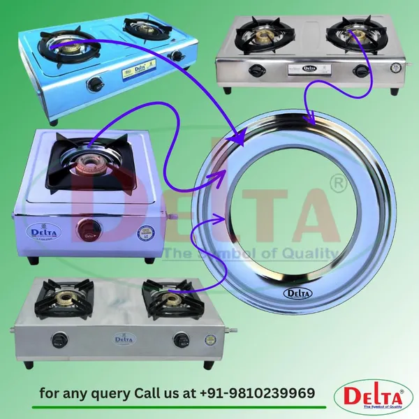 Delta_Gas_Stove_Parts_Stainless_Steel_Round_Dip_Spill_Tray_For_Universal_Body_Size_17X17_Cm_Pack_Of_2