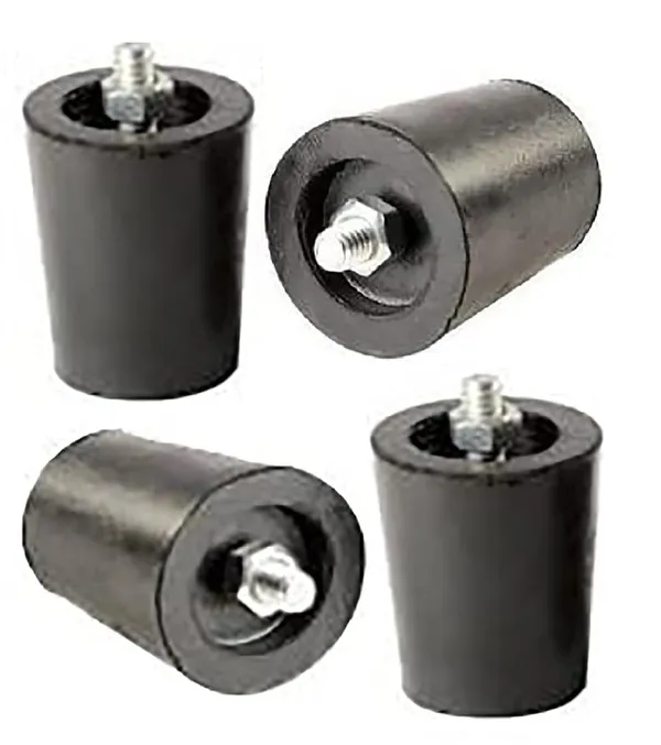 Delta_Gas_Stove_Rubber_Legs_Set_Of_4_Black_Anti_Slip_Feet_With_Inner_Stainless_Steel_Nut_Bolt_Durable_Support_Stands_For_Lpg_Stoves_Kitchen_Appliances_High_Quality_Stabilizers