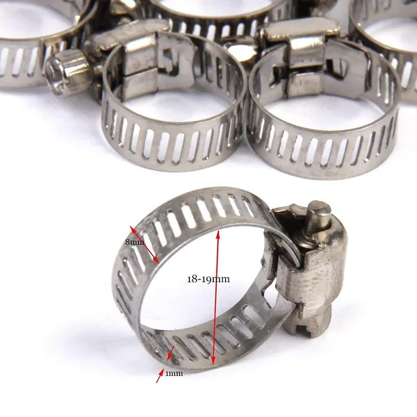 Delta_Gas_Stove_Replacement_Part_Adjustable_Hose_Pipe_Stainless_Clamp_19_Mm_Fuel_Air_Pack_Of_12_Pcs