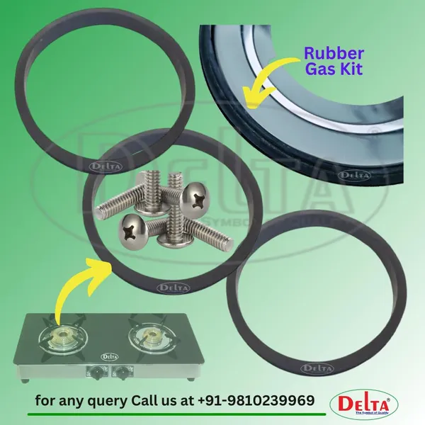 Delta_Gas_Stove_Part_Heat_Protection_Rubber_Gaskit_Ring_160_Mm_Diameter_With_Set_Of_Screw_For_Glass_Top_Stoves_Kit_To_Protect_Over_Broken_Pack_3_Pcs