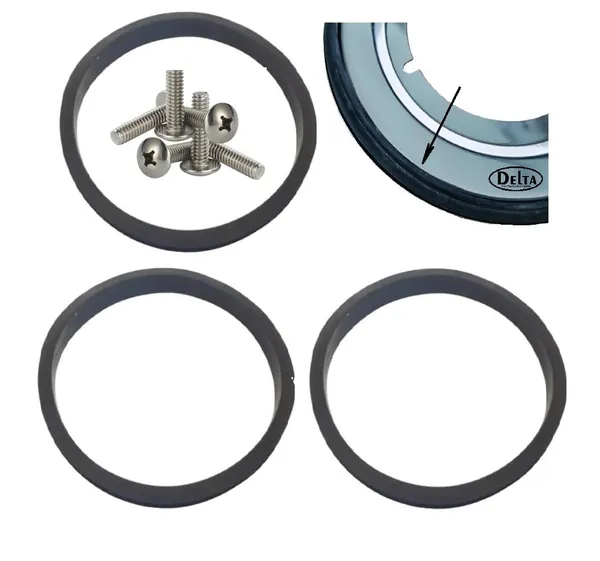 Delta_Gas_Stove_Part_Heat_Protection_Rubber_Gaskit_Ring_160_Mm_Diameter_With_Set_Of_Screw_For_Glass_Top_Stoves_Kit_To_Protect_Over_Broken_Pack_3_Pcs