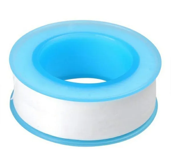 Ptfe_Teflon_Tape_For_Plumbing_Pack_Of_1_12Mm_X_12Mtr_Thread_Seal_Plumber_Leak_Proof_Blue_Water_Pipe_Gas_Fittings_Air_Lines_Threaded_Joints_Sealing_Use_White