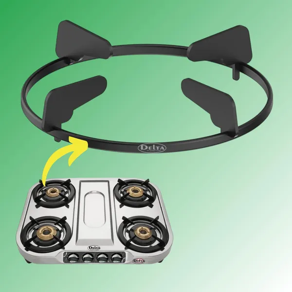 Delta_Gas_Stove_Black_Powder_Coated_Round_Pan_Support_Gln_Modal_With_Pin_To_Fitment_Size_195_Mm_Long_Lasting_Use_Easy_Clean_Replacement_Part_Pack_Of_1