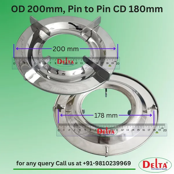 Delta_Gas_Stove_Parts_Stainless_Steel_Round_Pan_Support_Stand_With_Inbuilt_Dip_Tray_For_Body_Vs2_Pin_To_Size_180_Mm_And_Od_20_Cm_Suitable_All_Brands_Pack_Of_1