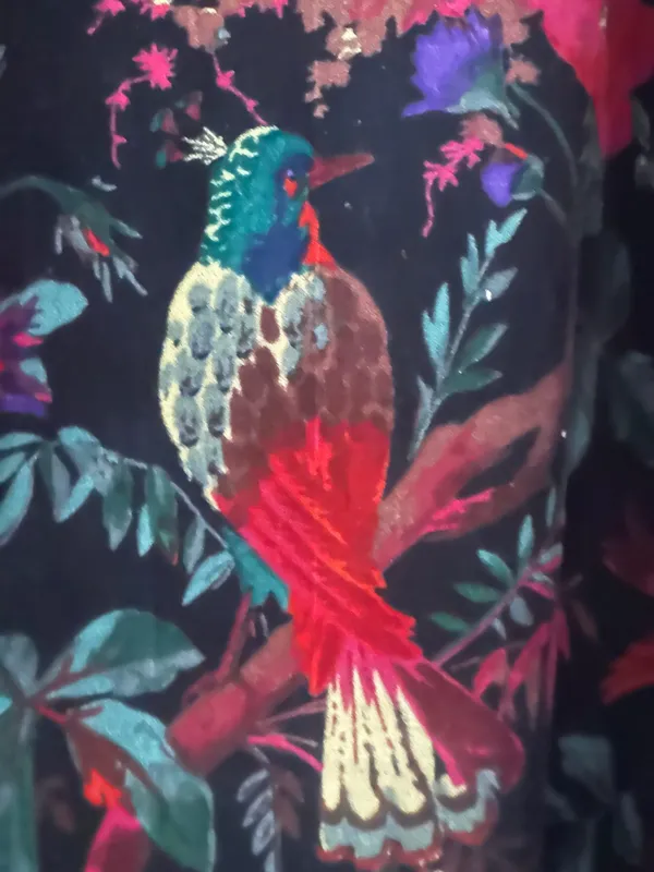 Black_Bird_Print_Velvet_Curtain:_Boho_Style_Drapes,_Custom_Size