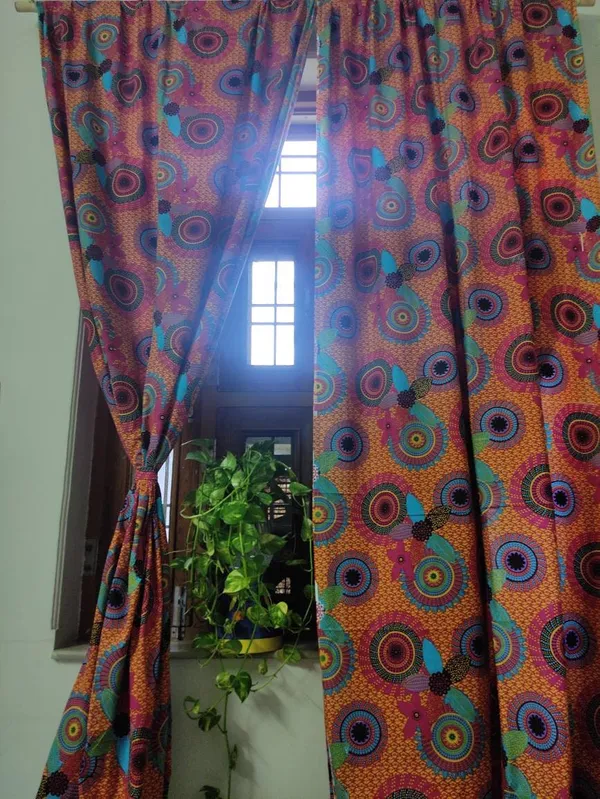 Boho_Cotton_Curtains:_Set_Of_2_Semi_Sheer_Bohemian_Drapes