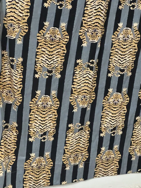 Tiger_Print_Cotton_Curtain_Panel_Set:_Black_&_Gray_Boho_Drapes