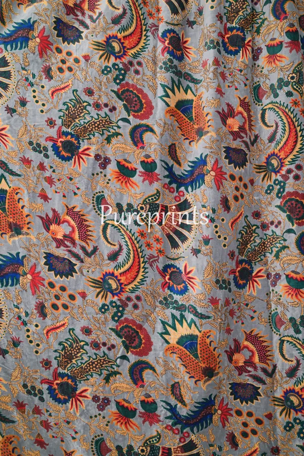 Floral_Cotton_Velvet_Curtain:_Boho_Drapes,_57"_Wide