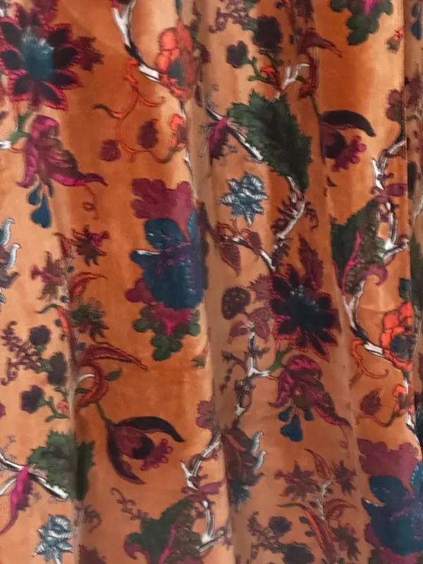 Earthy_Elegance:_Deep_Rust_Floral_Patterned_Velvet_Window_Treatments