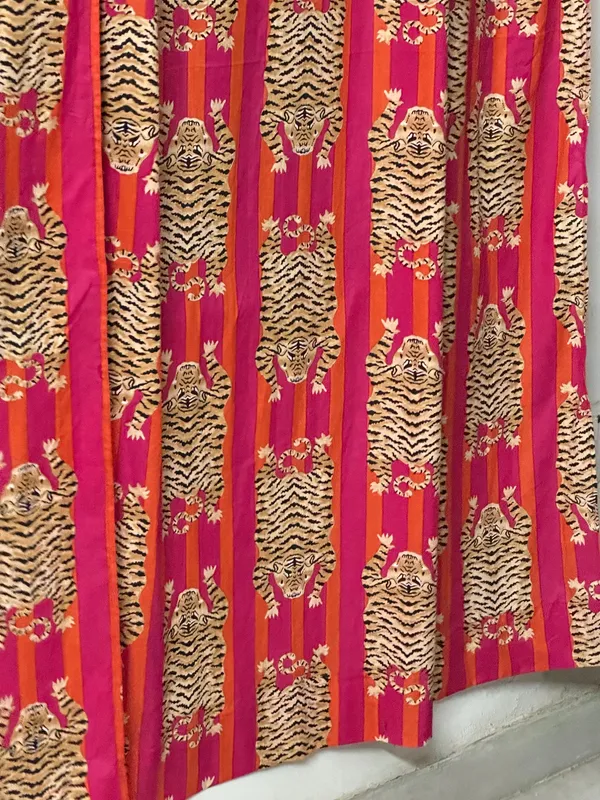 Tiger_Print_Curtain,_Boho_Cotton_Drapes,_Set_Of_2