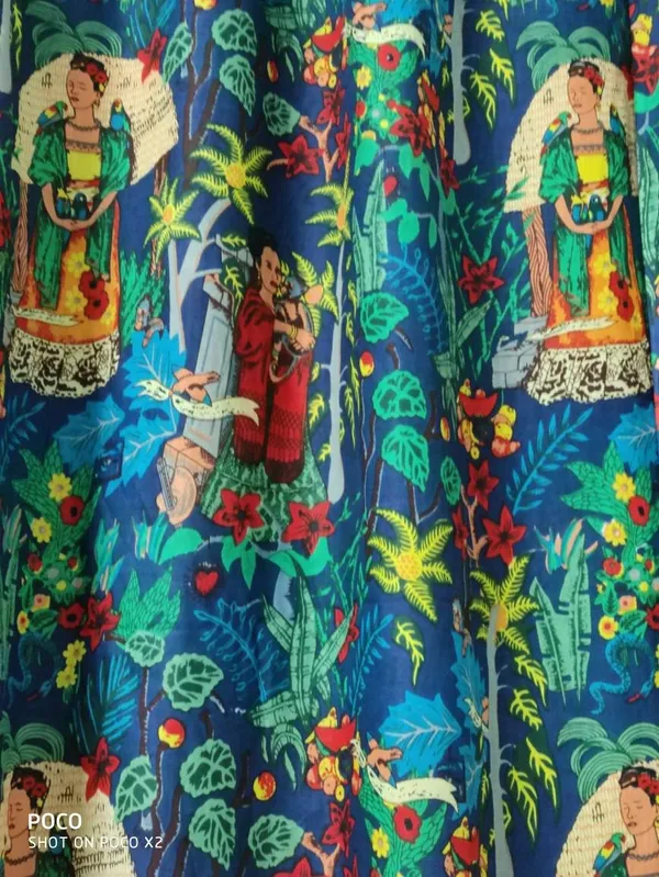 Frida_Kahlo_Print_Curtain:_Blue_Bohemian_Decor,_Set_Of_2_Panels