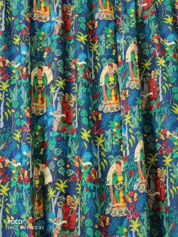 Frida_Kahlo_Print_Curtain:_Blue_Bohemian_Decor,_Set_Of_2_Panels