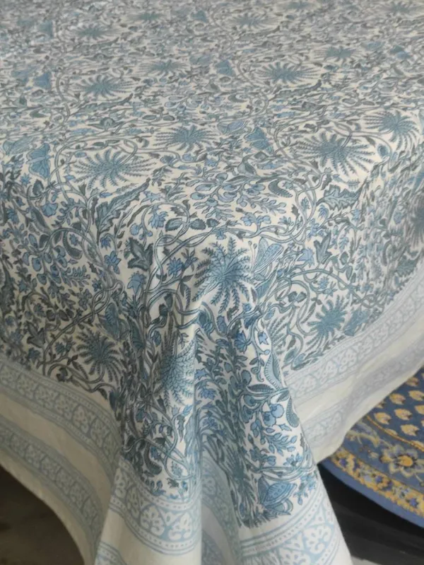 Indian_Hand_Block_Print_Tablecloth:_Floral_Cotton_Table_Cover_(60X90)