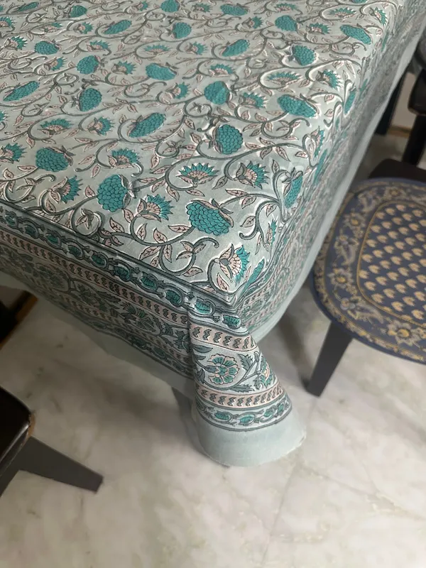Hand_Block_Print_Tablecloth:_Floral_Indian_Decor,_6_Seater