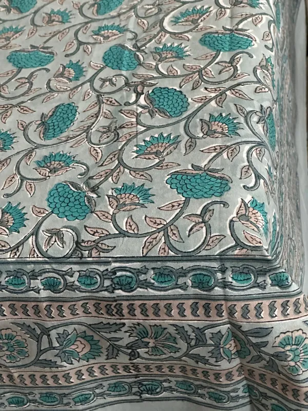 Hand_Block_Print_Tablecloth:_Floral_Indian_Decor,_6_Seater