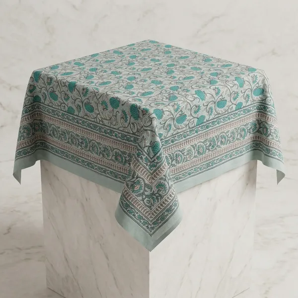 Hand_Block_Print_Tablecloth:_Floral_Indian_Decor,_6_Seater