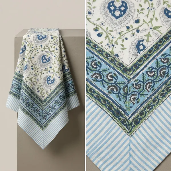 Hand_Block_Print_Tablecloth:_Floral_Indian_Decor,_Rectangular_6-Seater