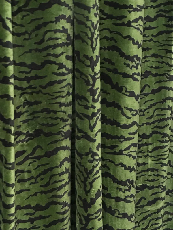 Vintage_Style_Green_Velvet_Curtain:_Tiger_Print_Can_Be_Custmize_Boho_Decor.