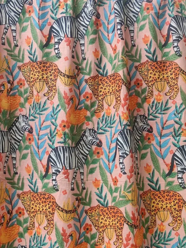 Tropical_Animal_Print_Cotton_Curtain_Set:_Rainforest_Drapes