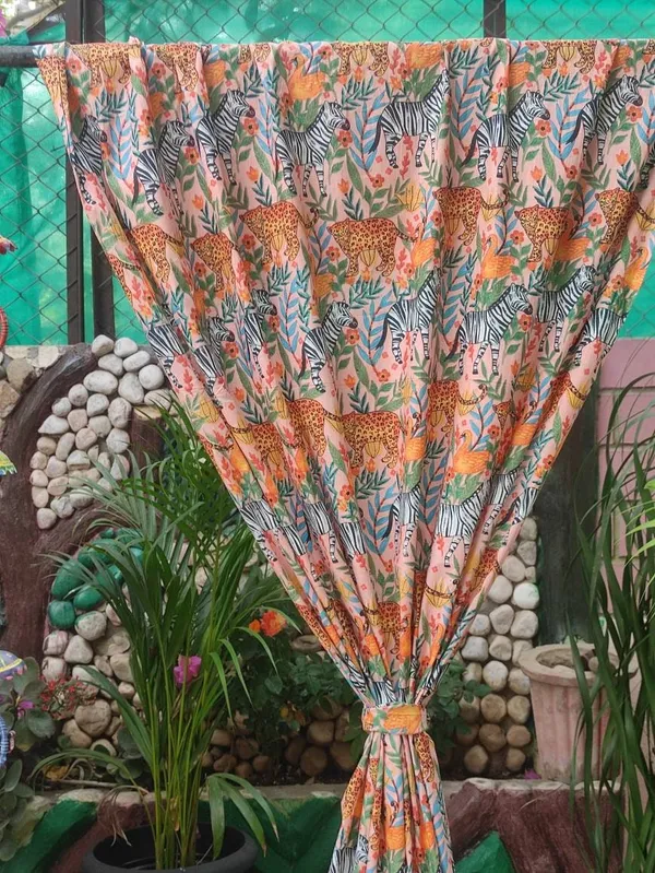 Tropical_Animal_Print_Cotton_Curtain_Set:_Rainforest_Drapes