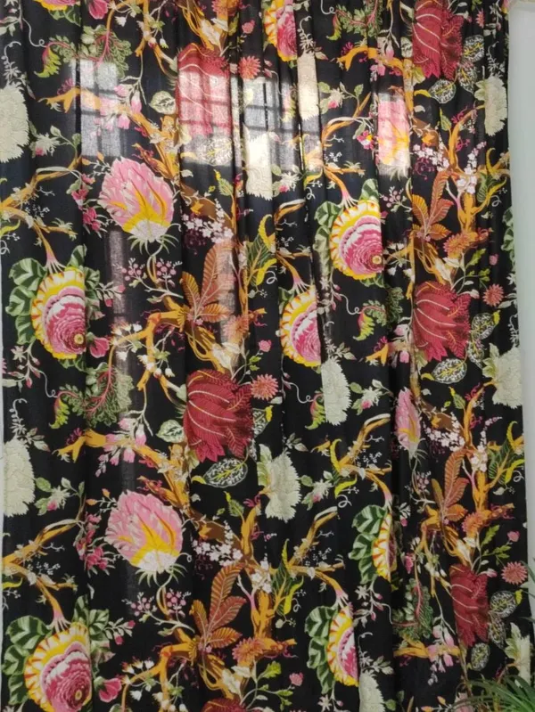 Black_Floral_Cotton_Curtain_Panels:_Boho_Style_Drapes_With_Tie_Backs
