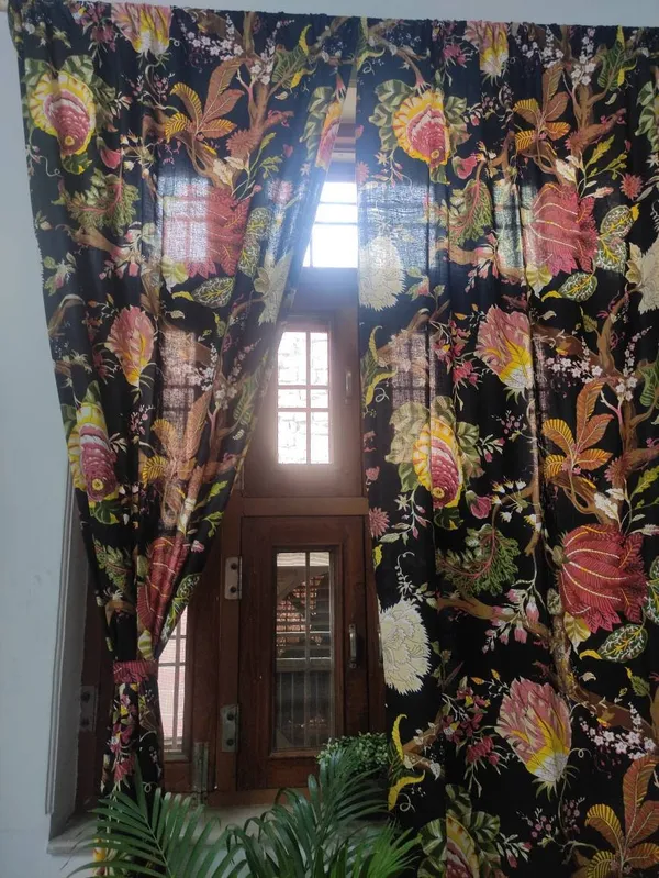 Black_Floral_Cotton_Curtain_Panels:_Boho_Style_Drapes_With_Tie_Backs